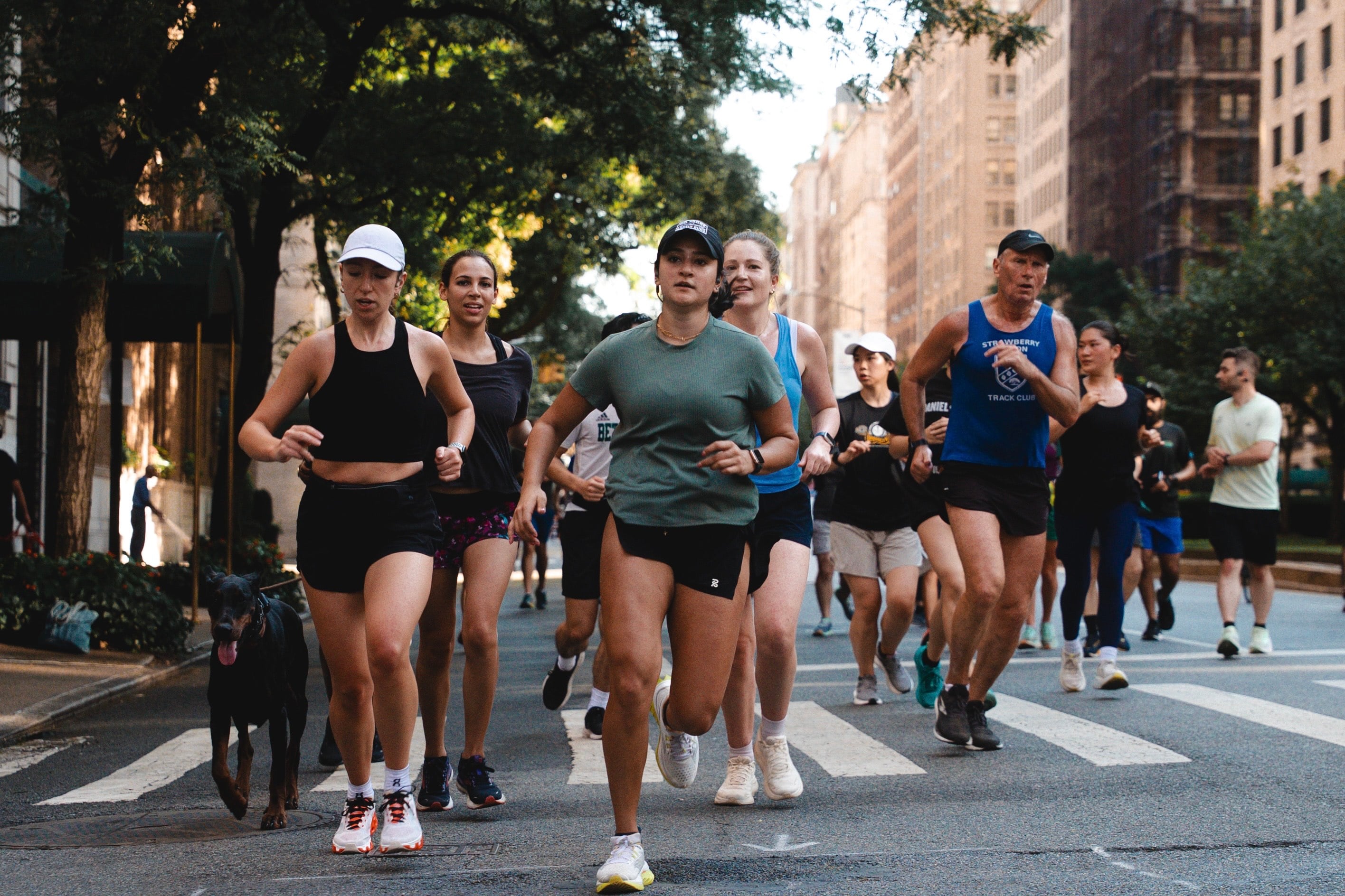 NYC running scene for No More Lonely Run Club