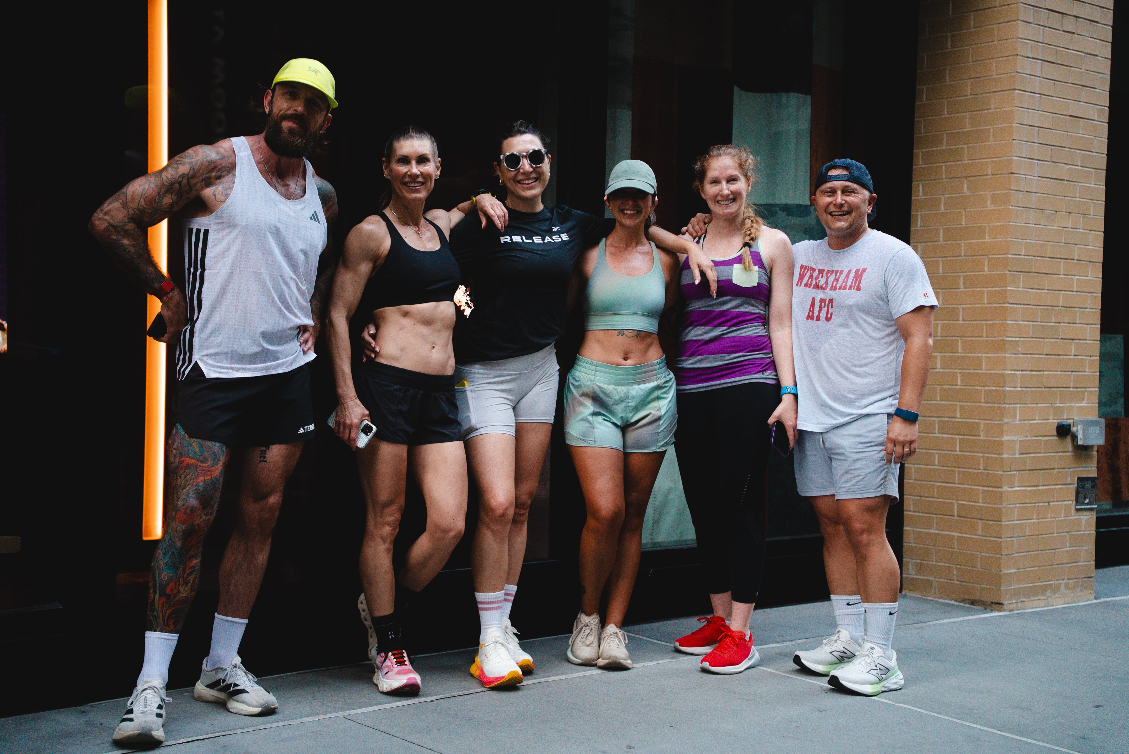 NYC running scene for Kreatures of Habit & Othership