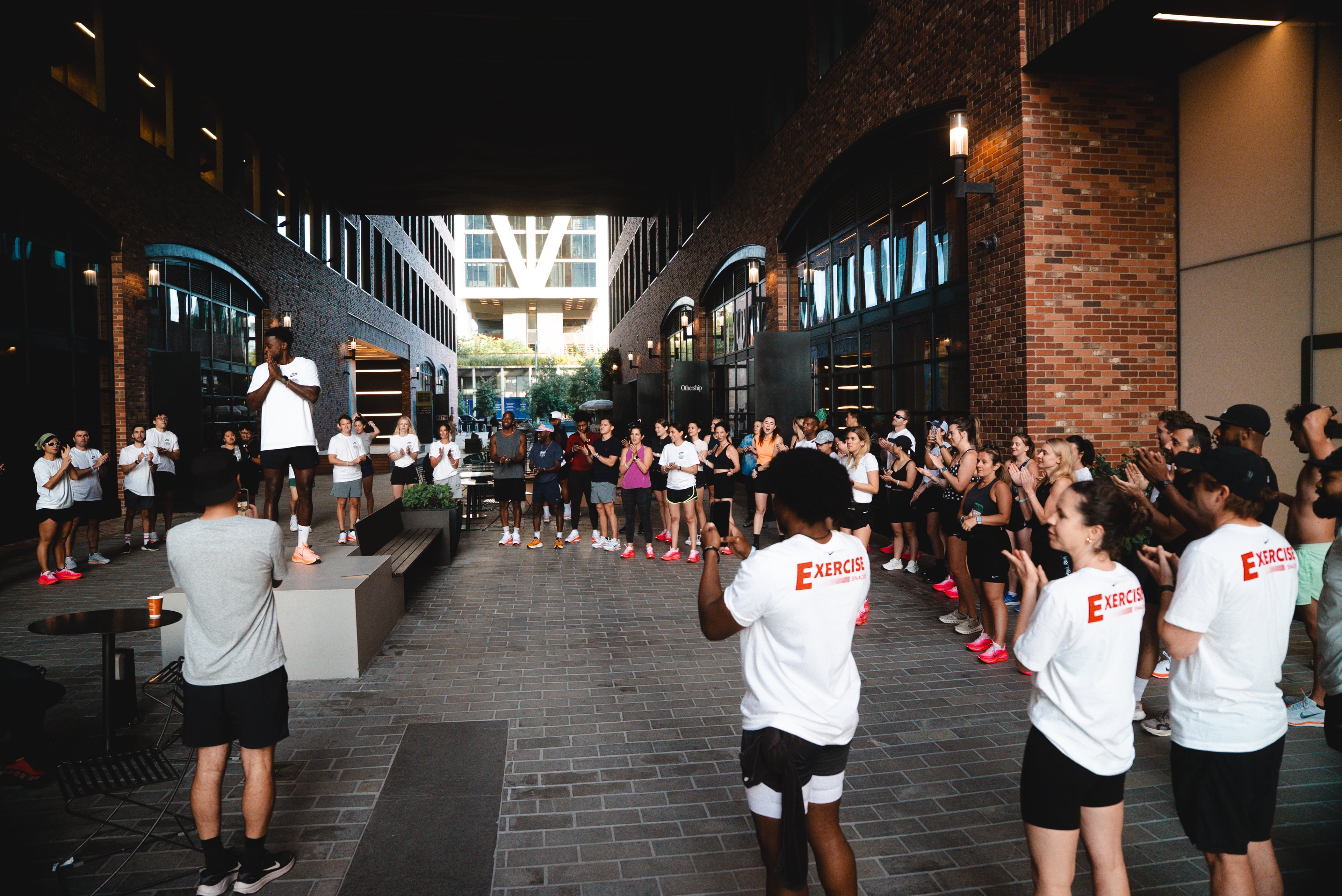 NYC running scene for ESAC x Othership x Nike NYC