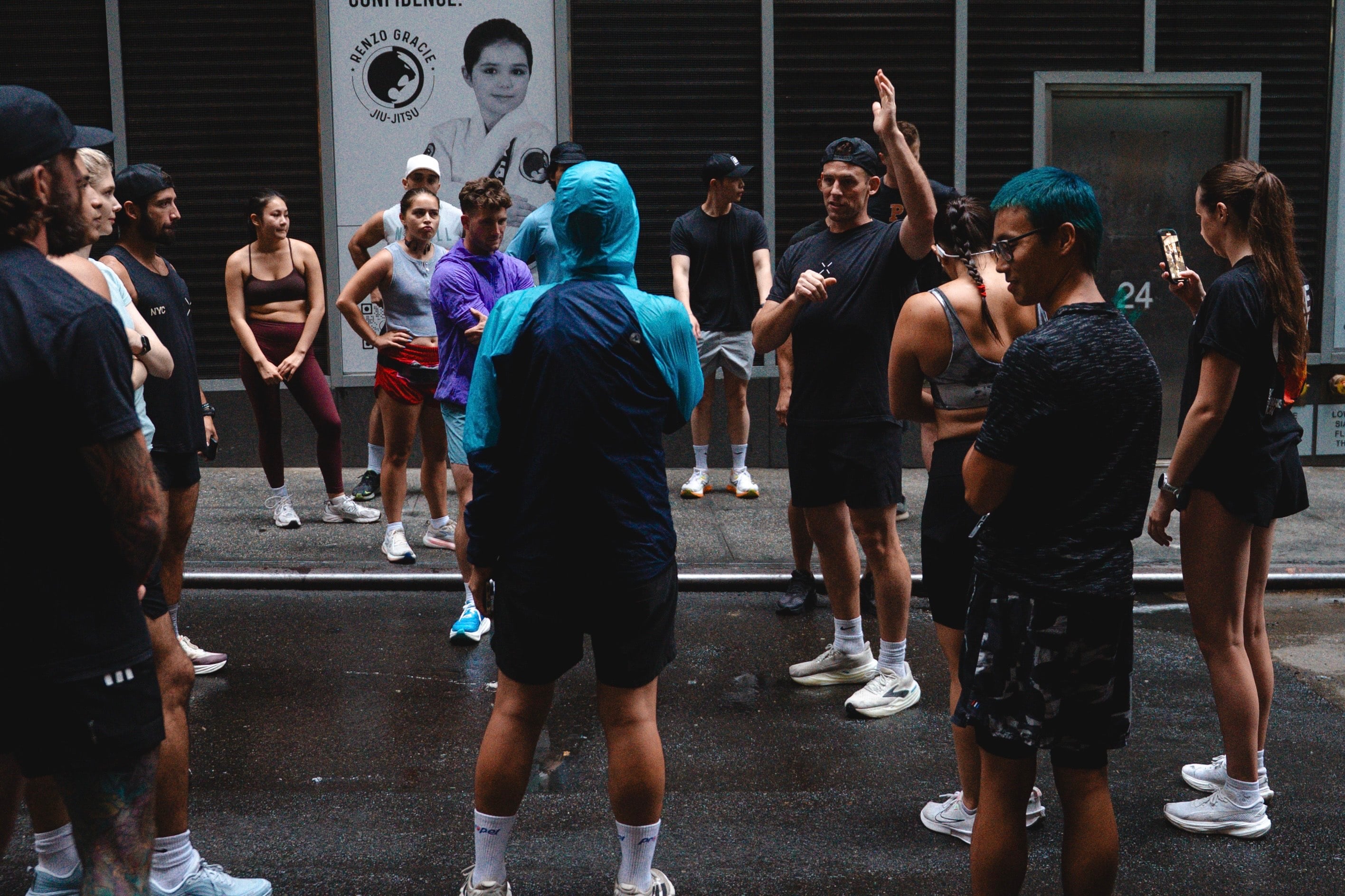 NYC running scene for Ten Thousand