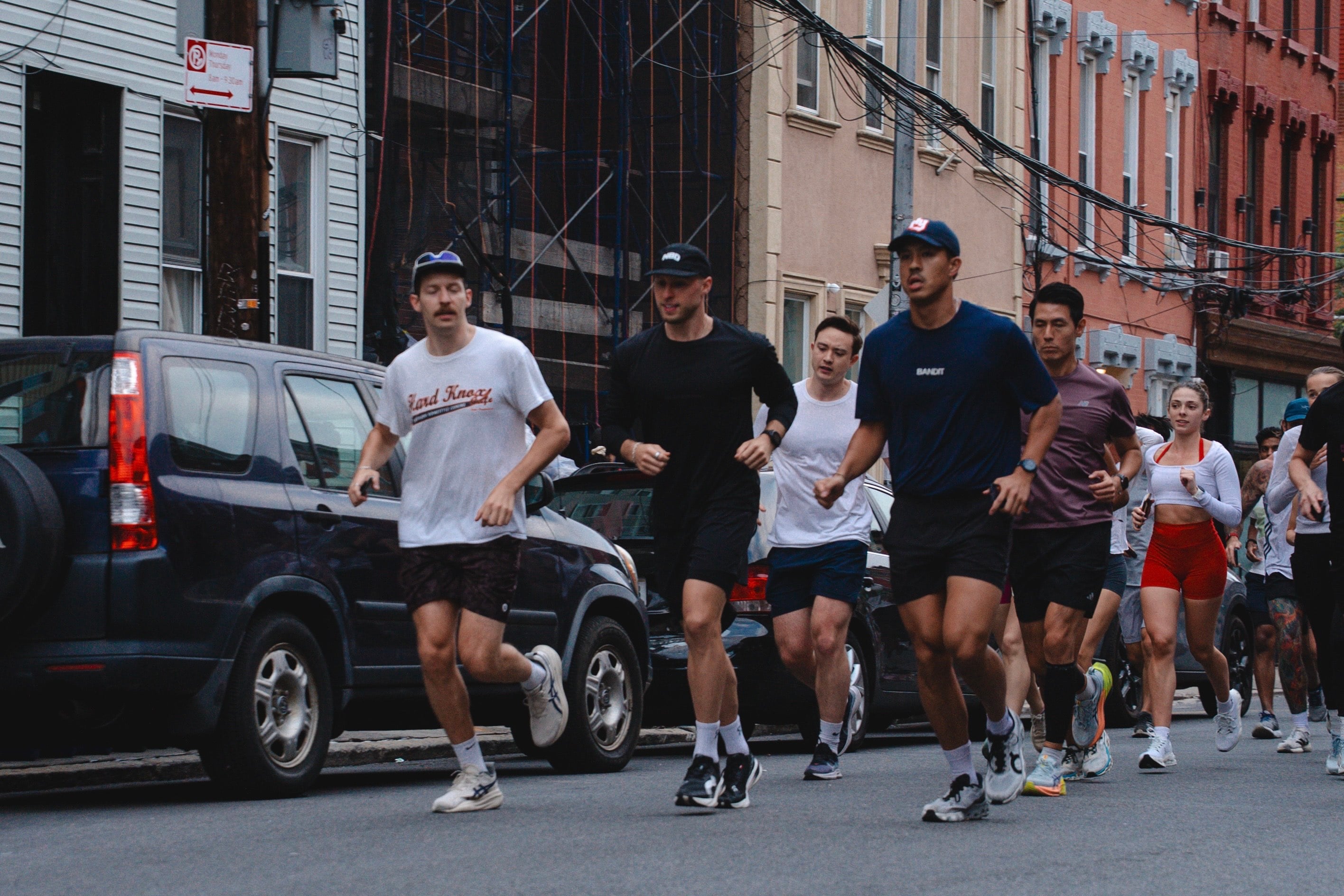 NYC running scene for No Bad Days Run Club