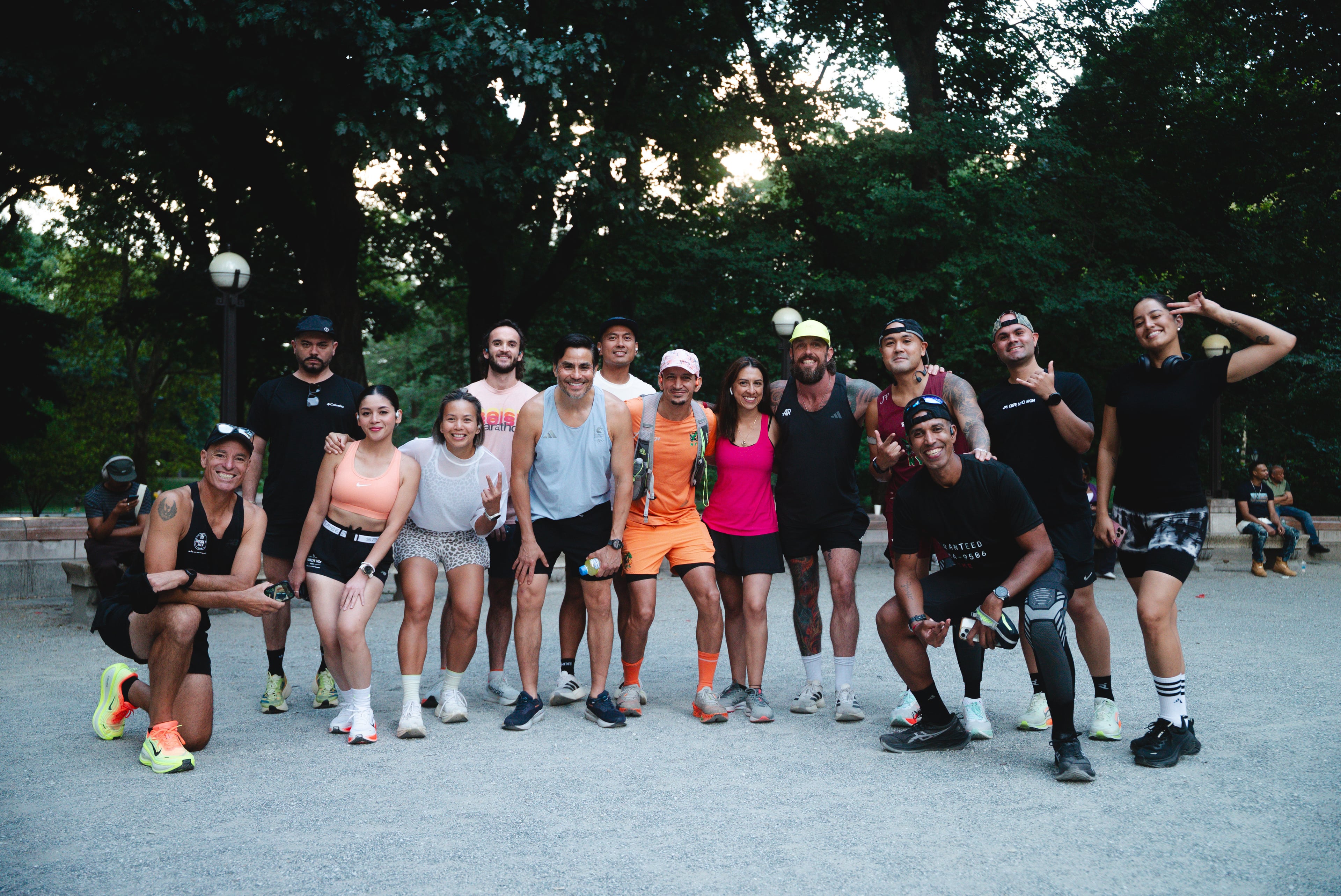 NYC running scene for NYC Dragons