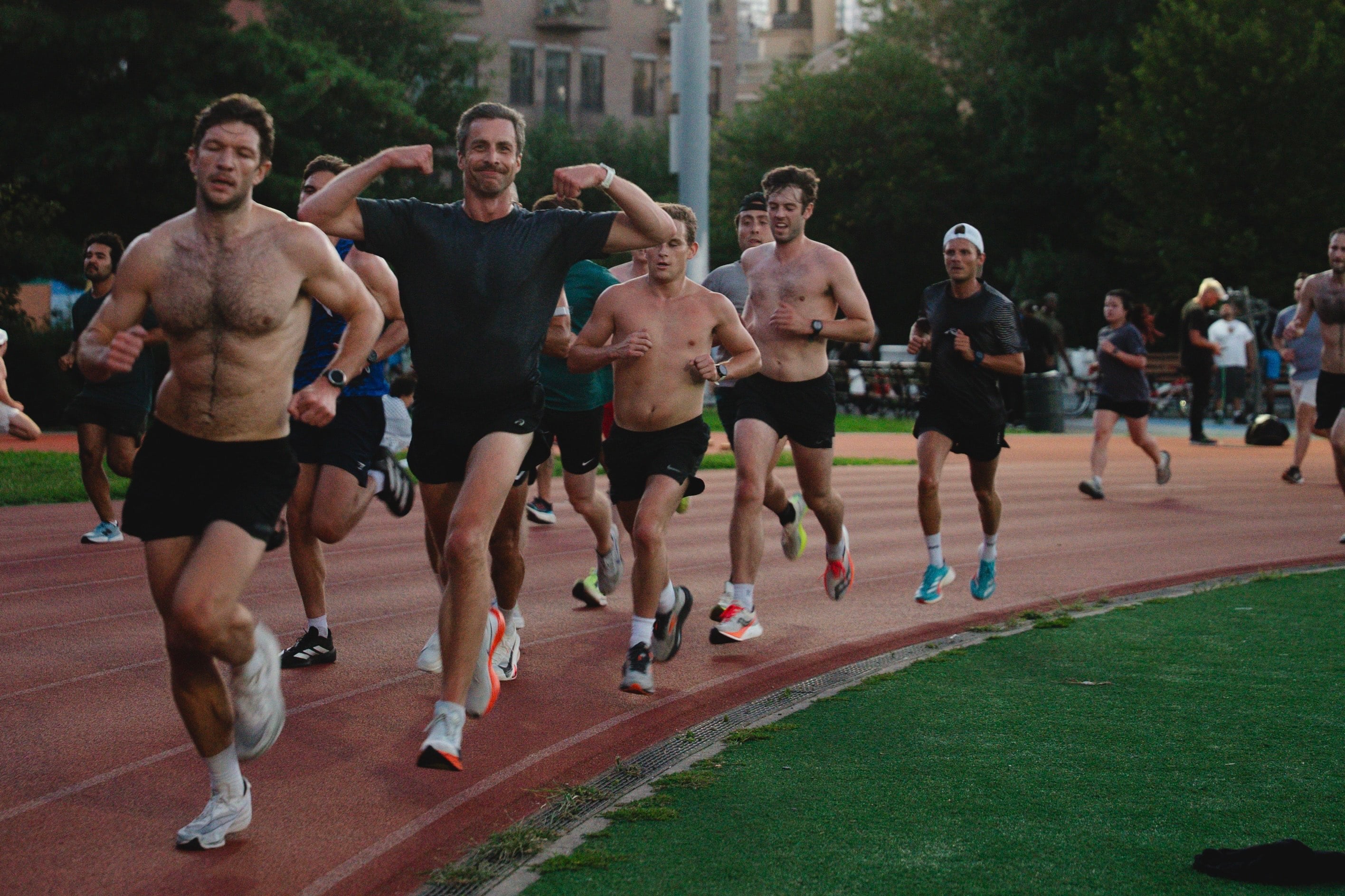 NYC running scene for Brooklyn Track Club