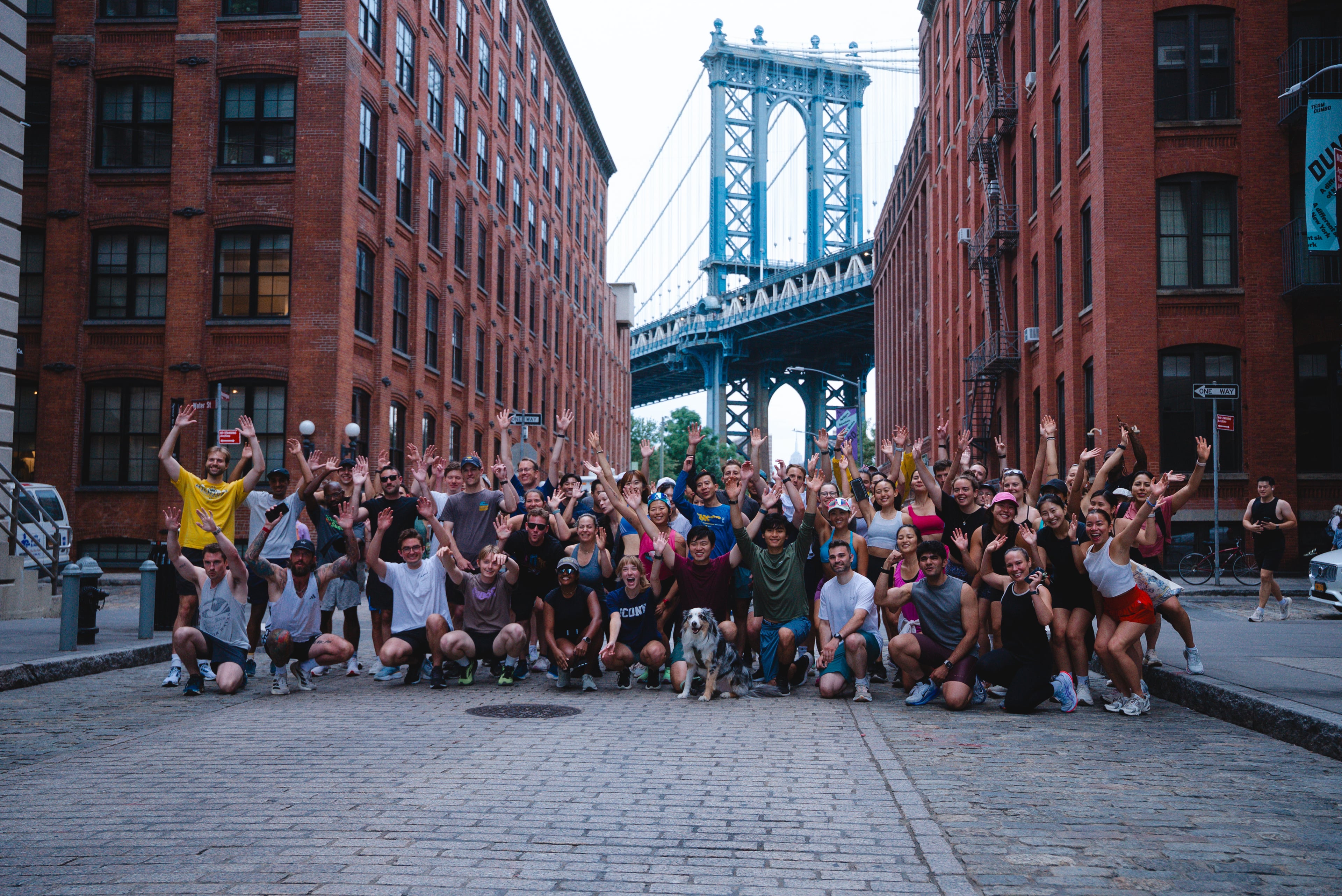 NYC running scene for Brooklyn Heights Run Club