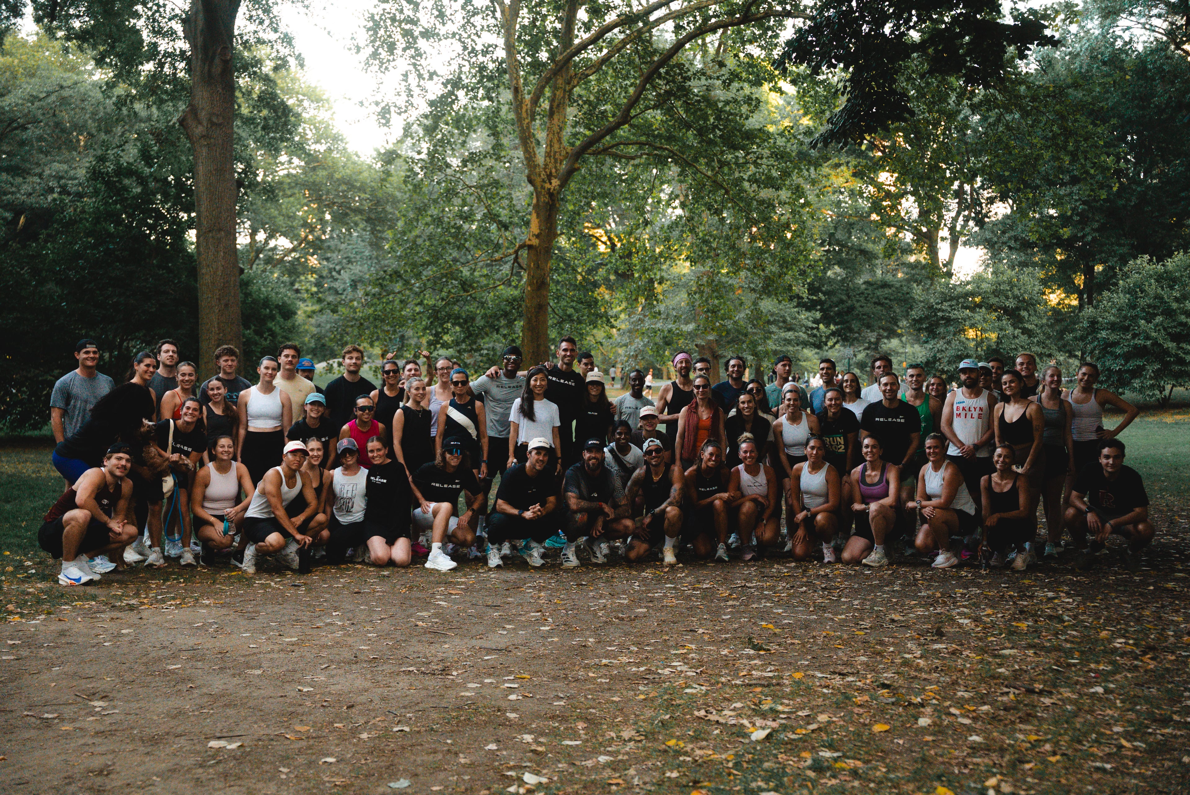 NYC running scene for Release Run Club