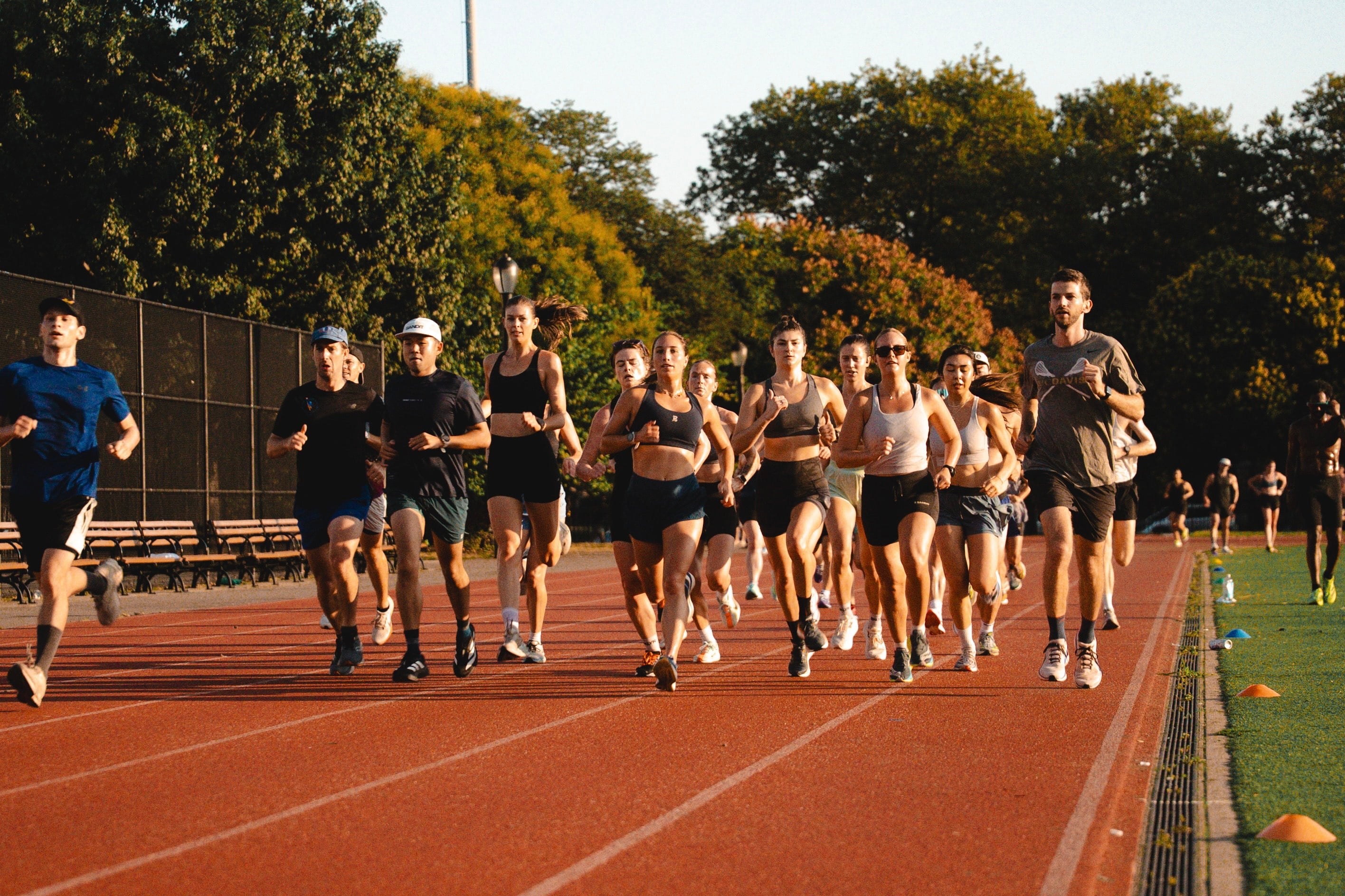 NYC running scene for Brooklyn Track Club