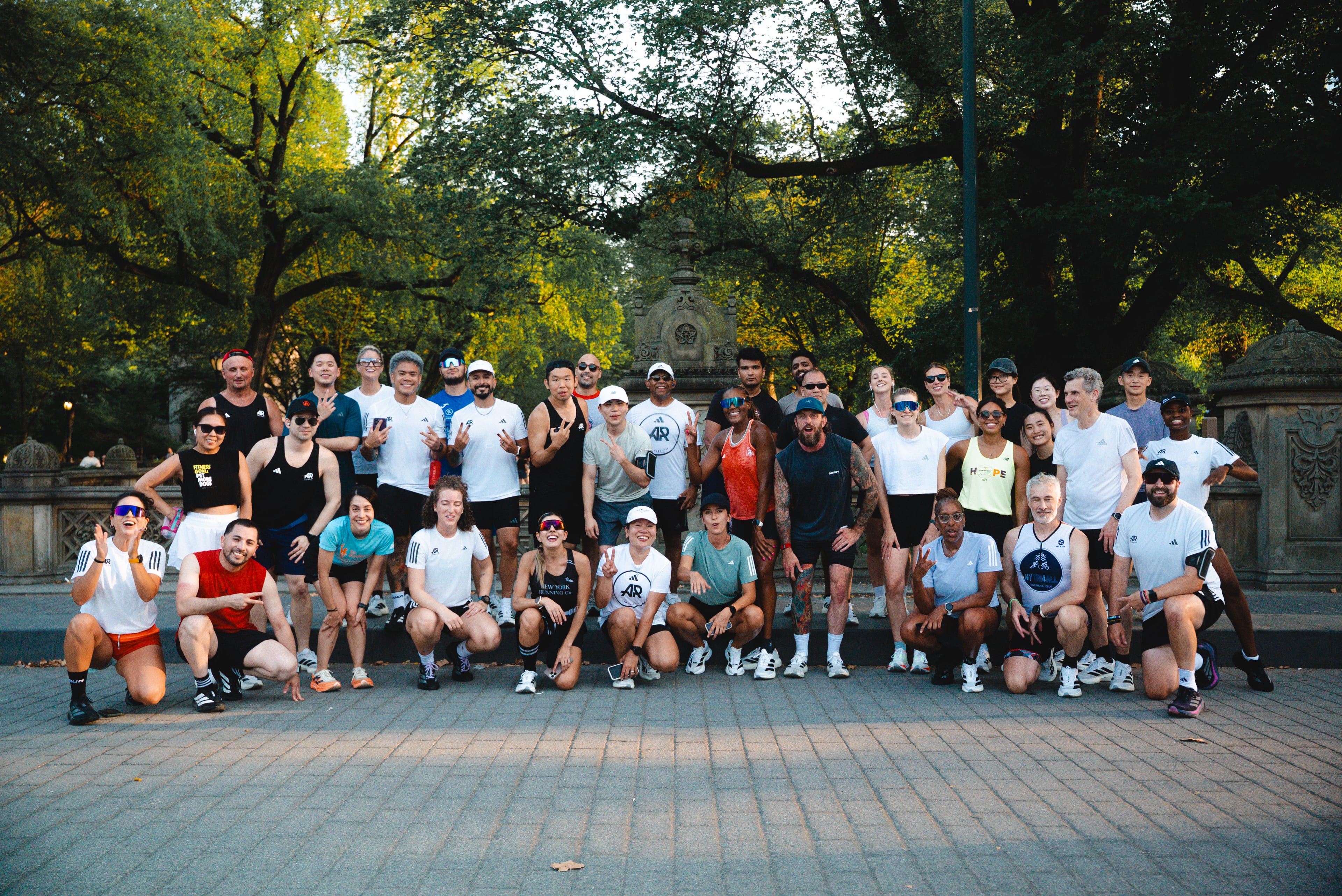 NYC running scene for Adidas Runners