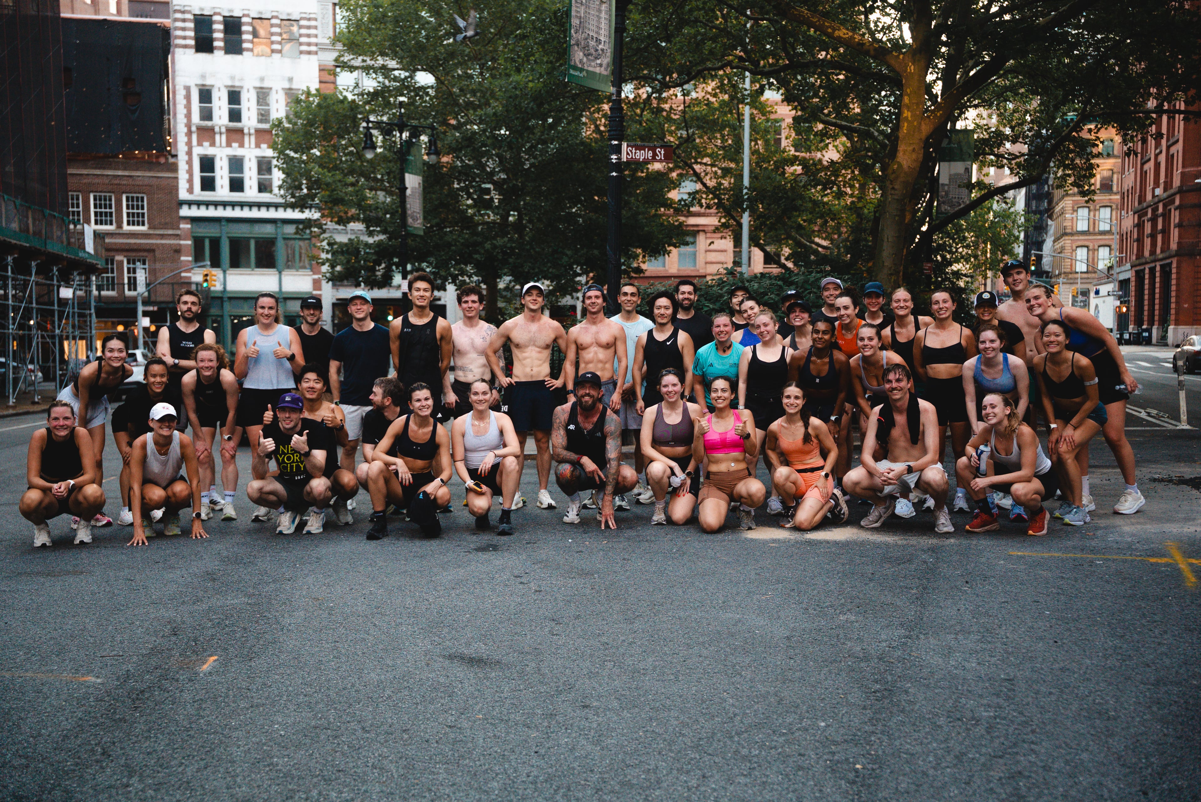 NYC running scene for Dirty Bird Run Club